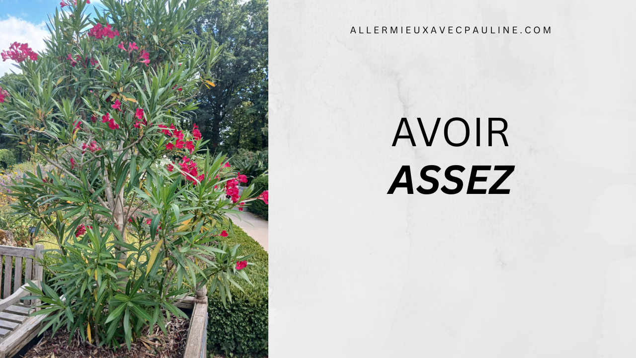 10 façons de savoir que vous avez « assez » dans la vie
