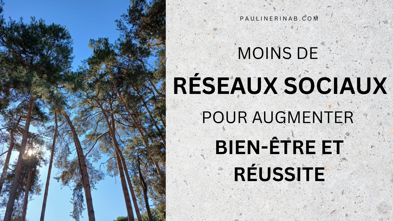 Minimalisme digital : moins de réseaux sociaux, c’est mieux pour votre bien-être et votre réussite